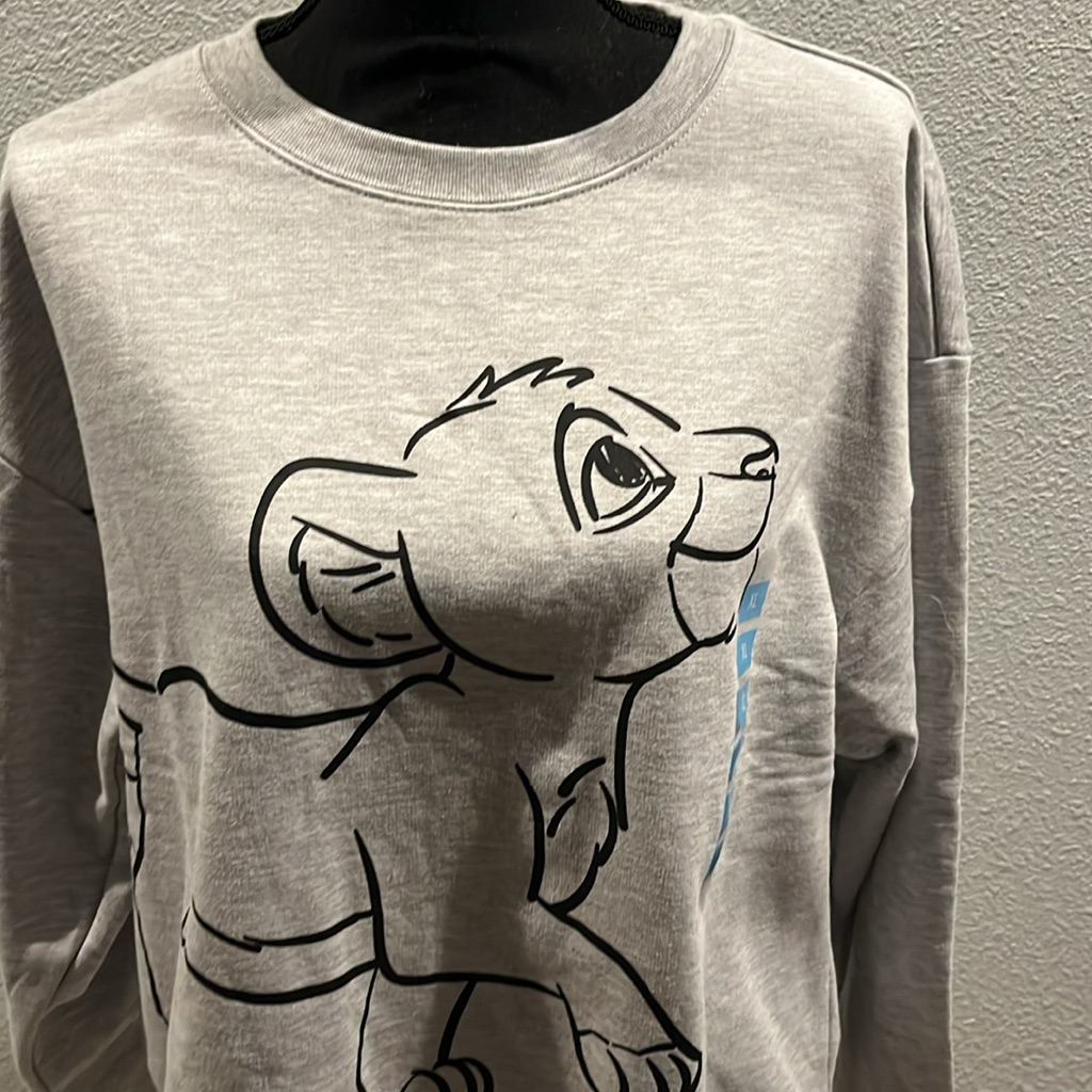 Gray Disney Lion King Sweatshirt